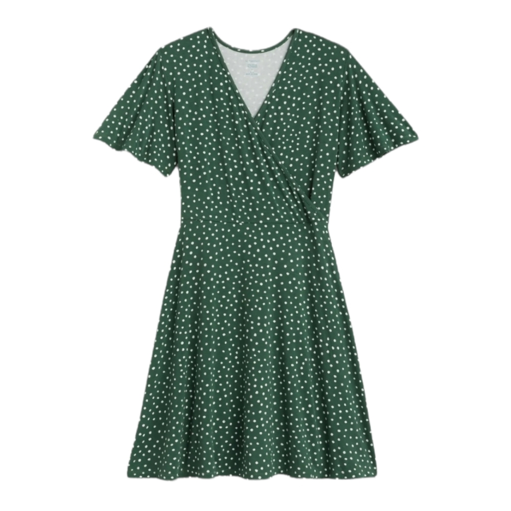 41 Hawthorn Green Polka Dot Dress